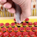 Manual button screwing tool - 15 mm