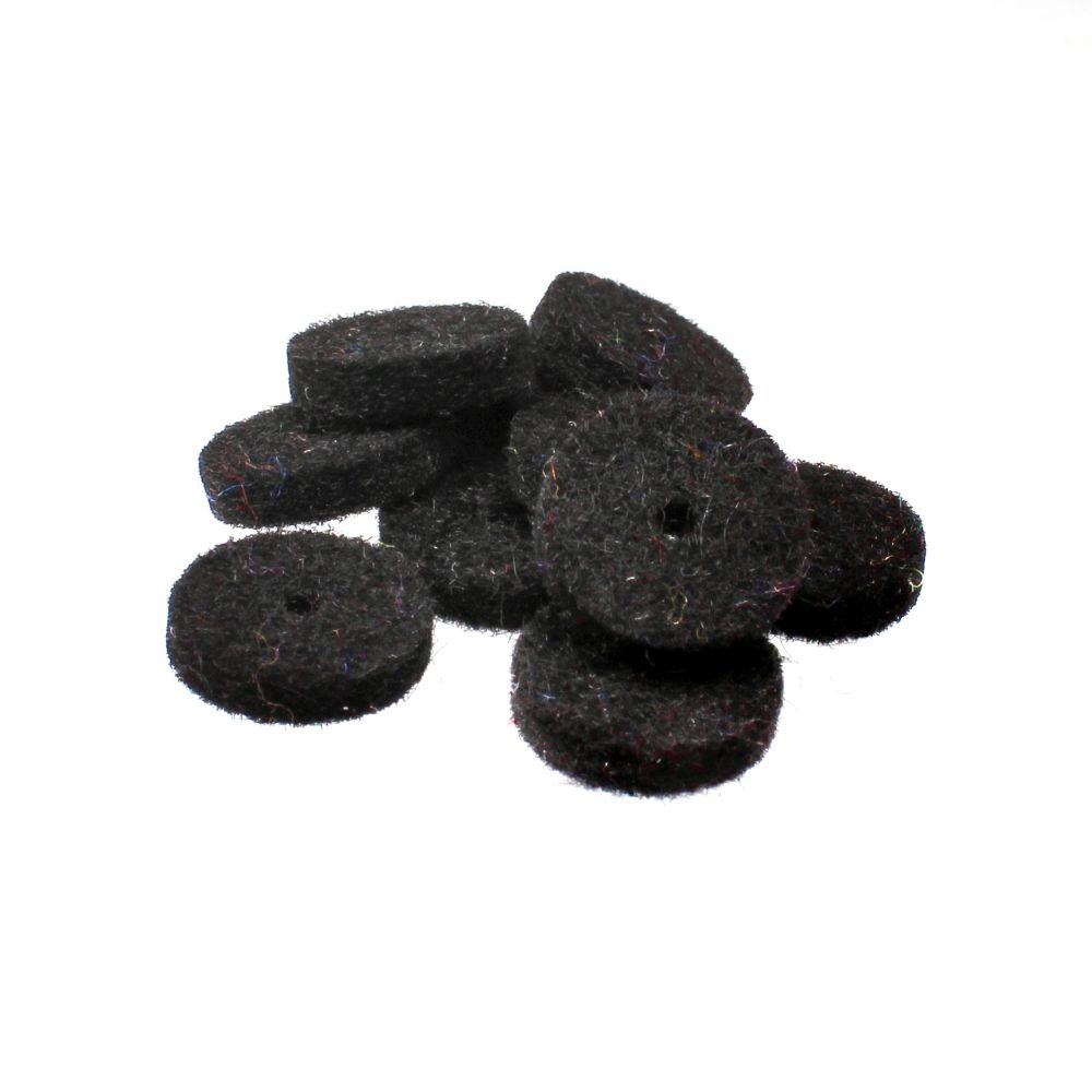 15x Felt for buttons