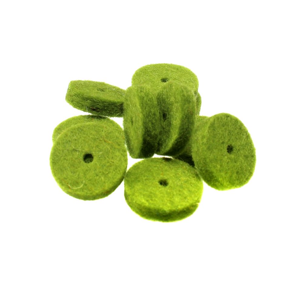 15x Felt for buttons