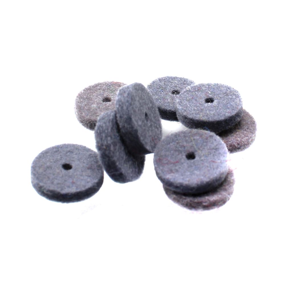 15x Felt for buttons