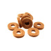 15x Felt for bass buttons