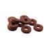 15x Felt for bass buttons