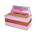 Wooden Housing 38 / 37+3/3, 5/6+0 - painted, gray-pink (x)