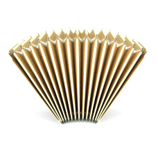 Diatonic Accordion Bellow 38x20 / C - P2-K5