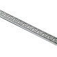 Metall Balgband OK/RO - alt Silber