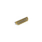 Open corners, 70 mm OK/RO - Antique Brass
