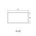 Frame 380 mm x 200 mm - 02 - Chrome Plated