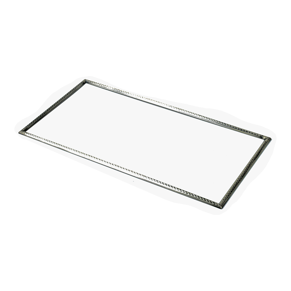 Rahm 380 mm x 200 mm - 01 - alt Silber