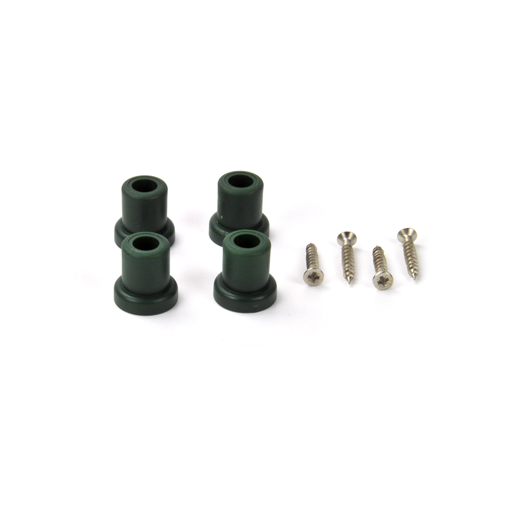 Plastična nogica 21 mm x 21,5 mm / R - temno zelena