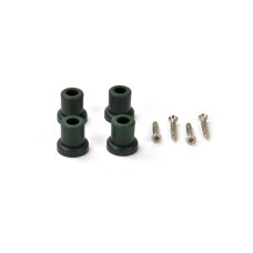Plastična nogica 21 mm x 21,5 mm / R - temno zelena