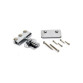 Bass strap adjustment mount kit - chrome