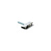 U holder for bass strap adjustment mount - chrome