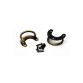 Riemenhalter L2 - alt Messing