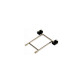 H holder for air button - 45 mm x 72 mm