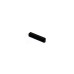 Plastična tipka za sapnik - 10 mm x 64,5 mm - črna