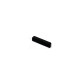 Plastic button for air mechanic - 10 mm x 64,5 mm - black