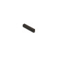 Plastic button for air mechanic - 10 mm x 64,5 mm - brown