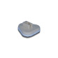 Plastic valve with felt - 3,5 mm - triangular A