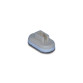 Plastic valve with felt - 3,5 mm - oval