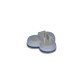 Plastic valve with felt - 2,5 mm - triangular clover V