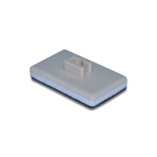 Plastic valve with felt - 3,5 mm - air mechanic 27 mm x 44 mm