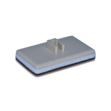 Plastic valve with felt - 3,5 mm - bass 44 mm x 27 mm