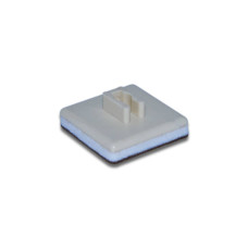 Plastic valve with felt - 3,5 mm - bass 30 mm x 30 mm