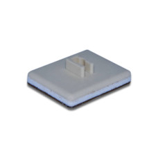 Plastic valve with felt - 3,5 mm - bass 40 mm x 33 mm