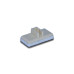 Plastična poklopka s filcem - 3,5 mm - 32 mm x 16 mm