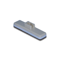 Plastic valve with felt - 3,5 mm - 12 mm x 50 mm
