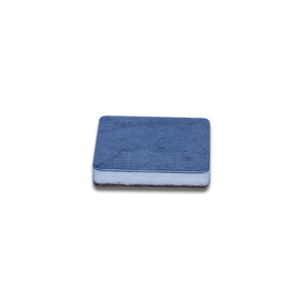Metal valve with felt - 3,5 mm - chords 23 mm x 32 mm