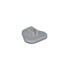 Plastic valve without felt - triangular A