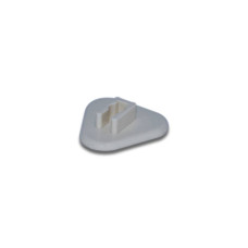Plastic valve without felt - triangular V