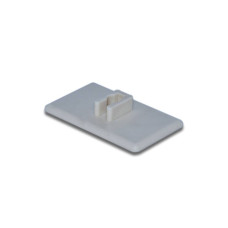 Plastic valve without felt - bass 50 mm x 30 mm