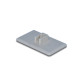 Plastic valve without felt - bass 50 mm x 30 mm