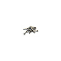 Bellow pin 2,4 mm x 14 mm (12 pcs) - nickel