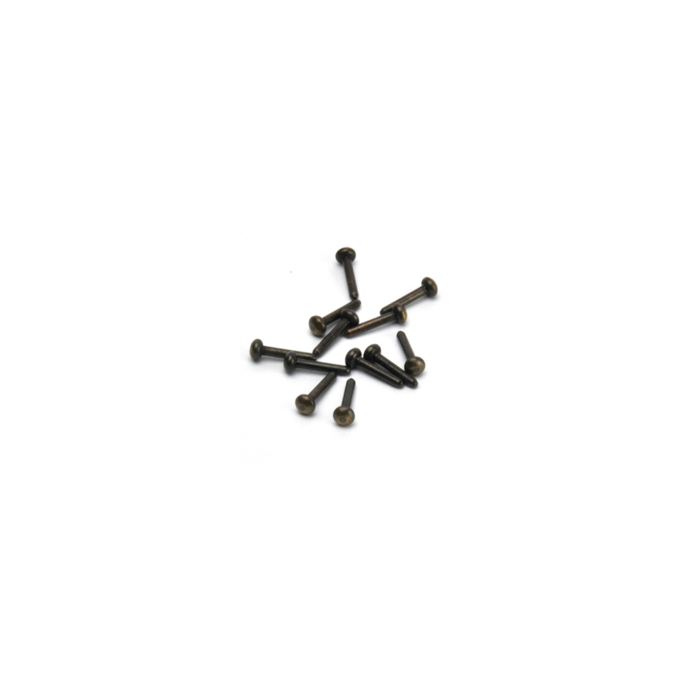 Igla za meh 2,4 mm x 14mm (12 kos) - stara medenina