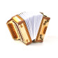 Holzpapierständer - mit Papier
